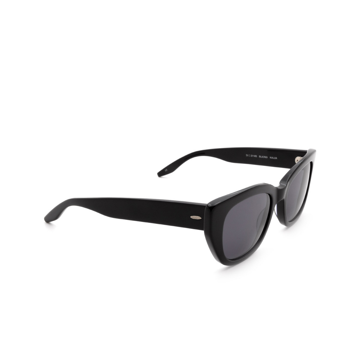 Barton Perreira KALUA Sunglasses 0GD Black - three-quarters view