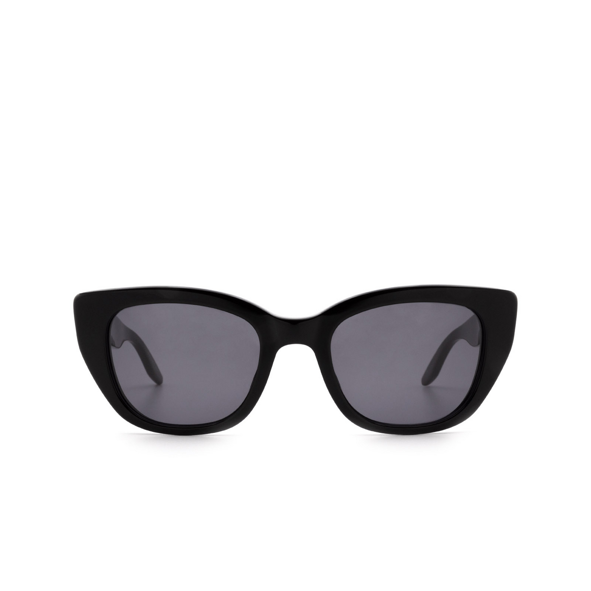 Barton Perreira® Cat-eye Sunglasses: Kalua BP0022 color Black 0GD - front view.