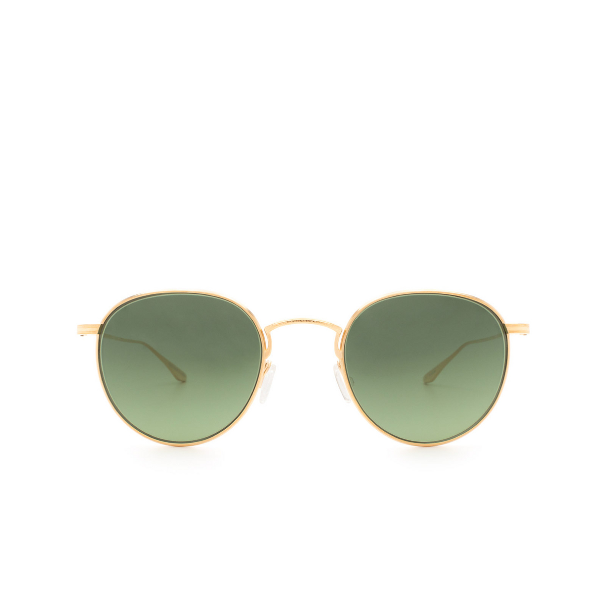 Barton Perreira® Round Sunglasses: Lancer BP0026 color Gold 0TT - front view.