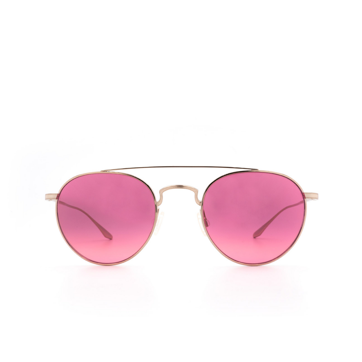 Barton Perreira® Aviator Sunglasses: Vashon color Rog/gar - front view.
