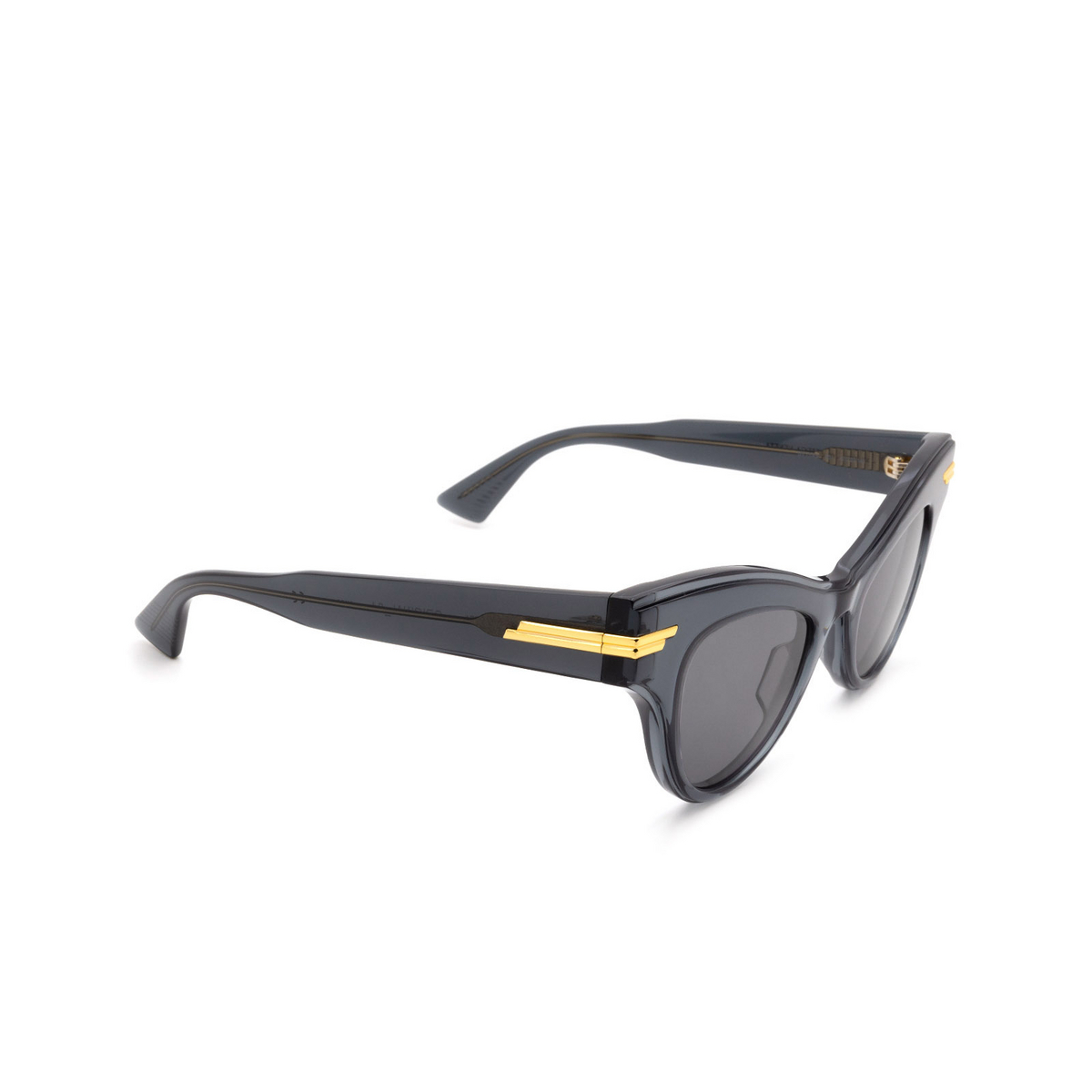 Bottega Veneta® Sunglasses: BV1004S color Grey 001 - front view.