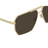 Gafas de sol Bottega Veneta BV1012S 003 gold - Miniatura del producto 3/5