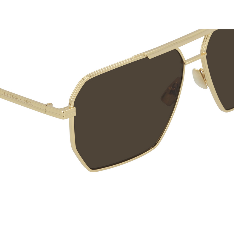 Bottega Veneta BV1012S Sunglasses 003 gold - 3/5