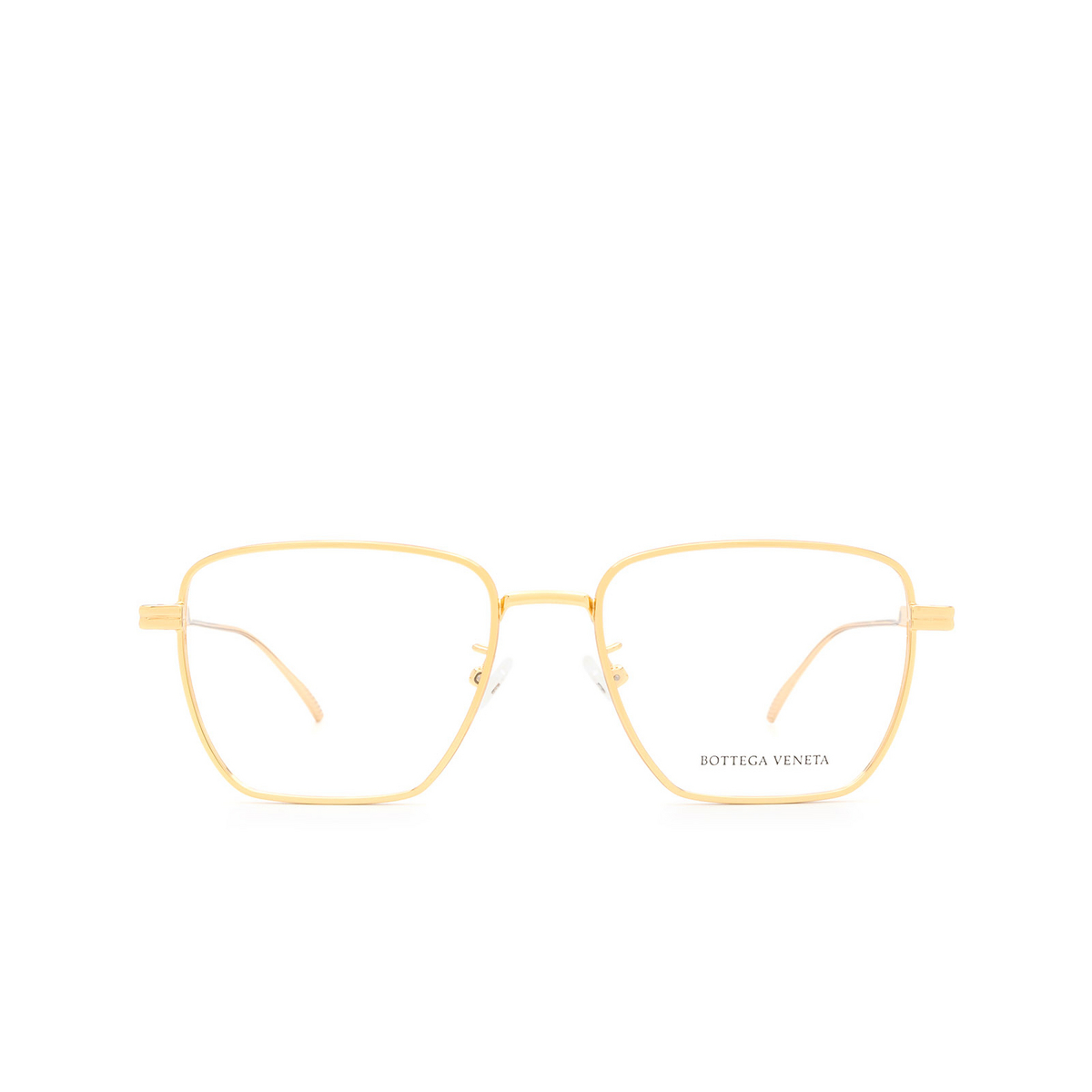 Occhiali da vista Bottega Veneta BV1015O 002 Gold - frontale