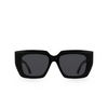 Bottega Veneta BV1030S Sunglasses 001 black - product thumbnail 1/5