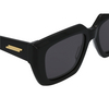 Bottega Veneta BV1030S Sunglasses 001 black - product thumbnail 3/5
