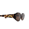 Gafas de sol Bottega Veneta BV1031S 002 havana - Miniatura del producto 3/4
