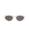 Gafas de sol Bottega Veneta BV1031S 003 ivory - Miniatura del producto 1/4