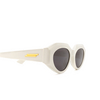Bottega Veneta BV1031S Sunglasses 003 ivory - product thumbnail 3/4