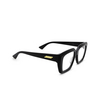 Bottega Veneta® Square Eyeglasses: BV1032O color Black 001 - product thumbnail 2/3.