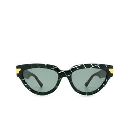 Bottega Veneta® Cat-eye Sunglasses: BV1035S color Green 004.