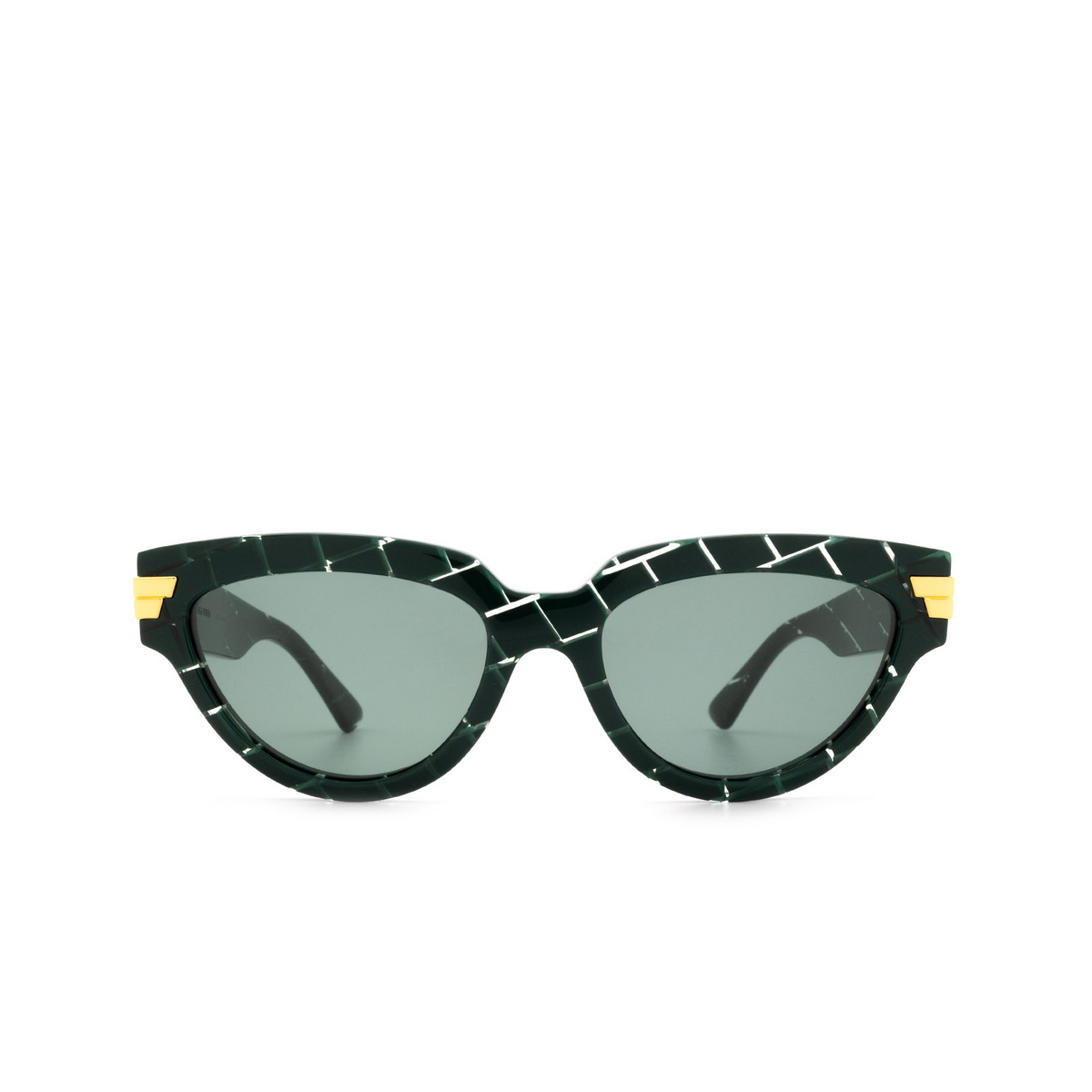 Bottega Veneta BV1035S Sunglasses 004 Green - front view