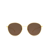Gafas de sol Bottega Veneta BV1042SA 002 gold - Miniatura del producto 1/4