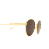 Gafas de sol Bottega Veneta BV1042SA 002 gold - Miniatura del producto 3/4