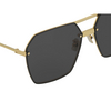 Gafas de sol Bottega Veneta BV1045S 001 gold - Miniatura del producto 3/5