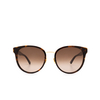 Lunettes de soleil Bottega Veneta BV1081SK 003 havana - Vignette du produit 1/5