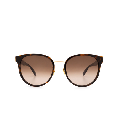 Lunettes de soleil Bottega Veneta BV1081SK 003 havana - Vue de face