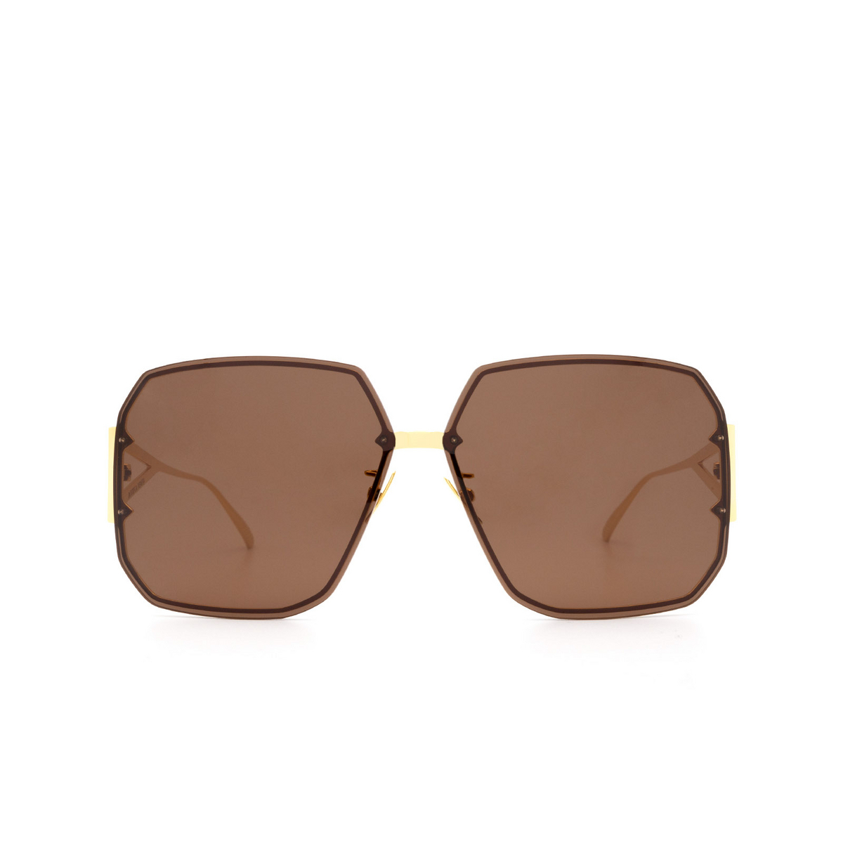 Bottega Veneta BV1085SA Sunglasses 002 Gold - front view