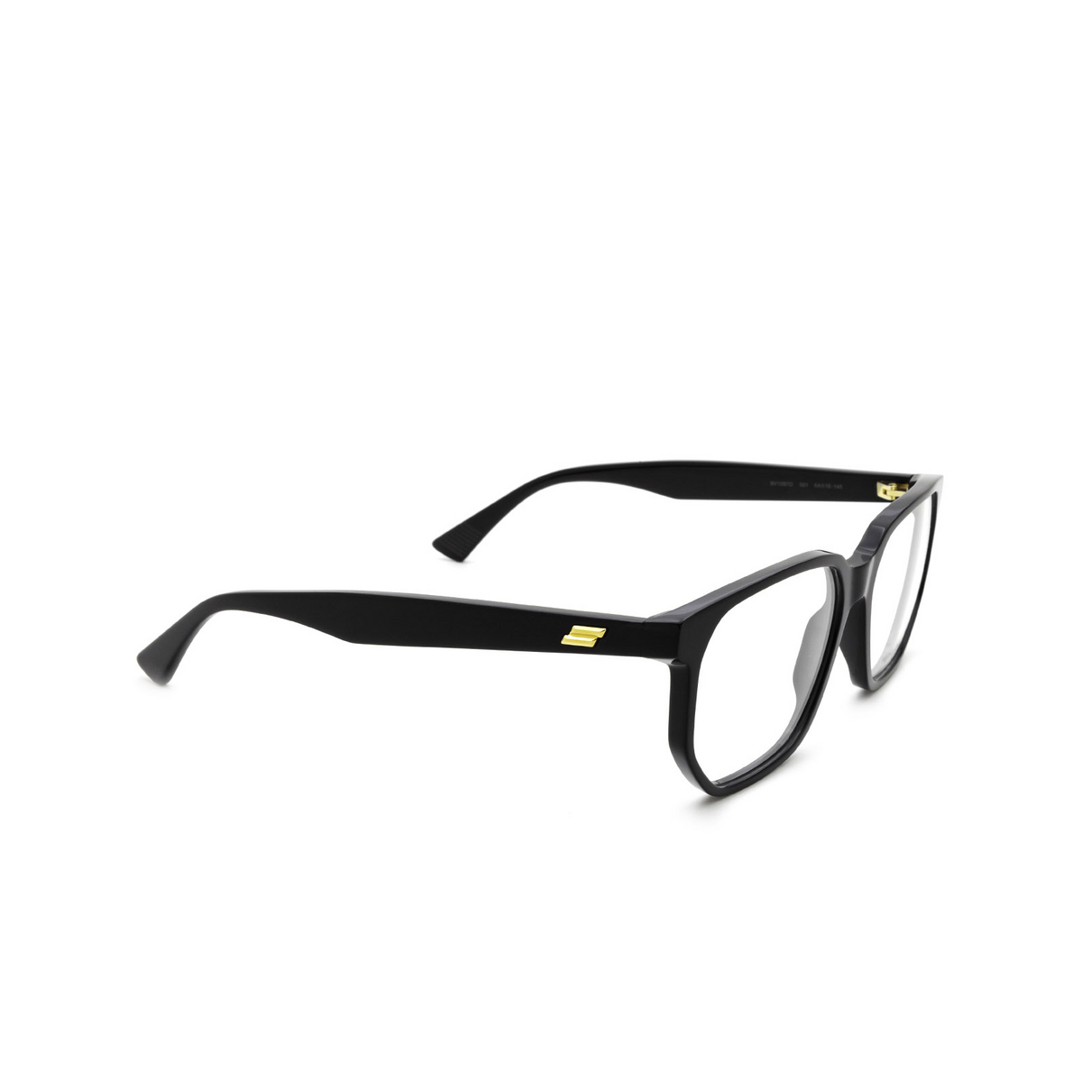 Bottega Veneta® Eyeglasses: BV1097O color Black 001 - front view.