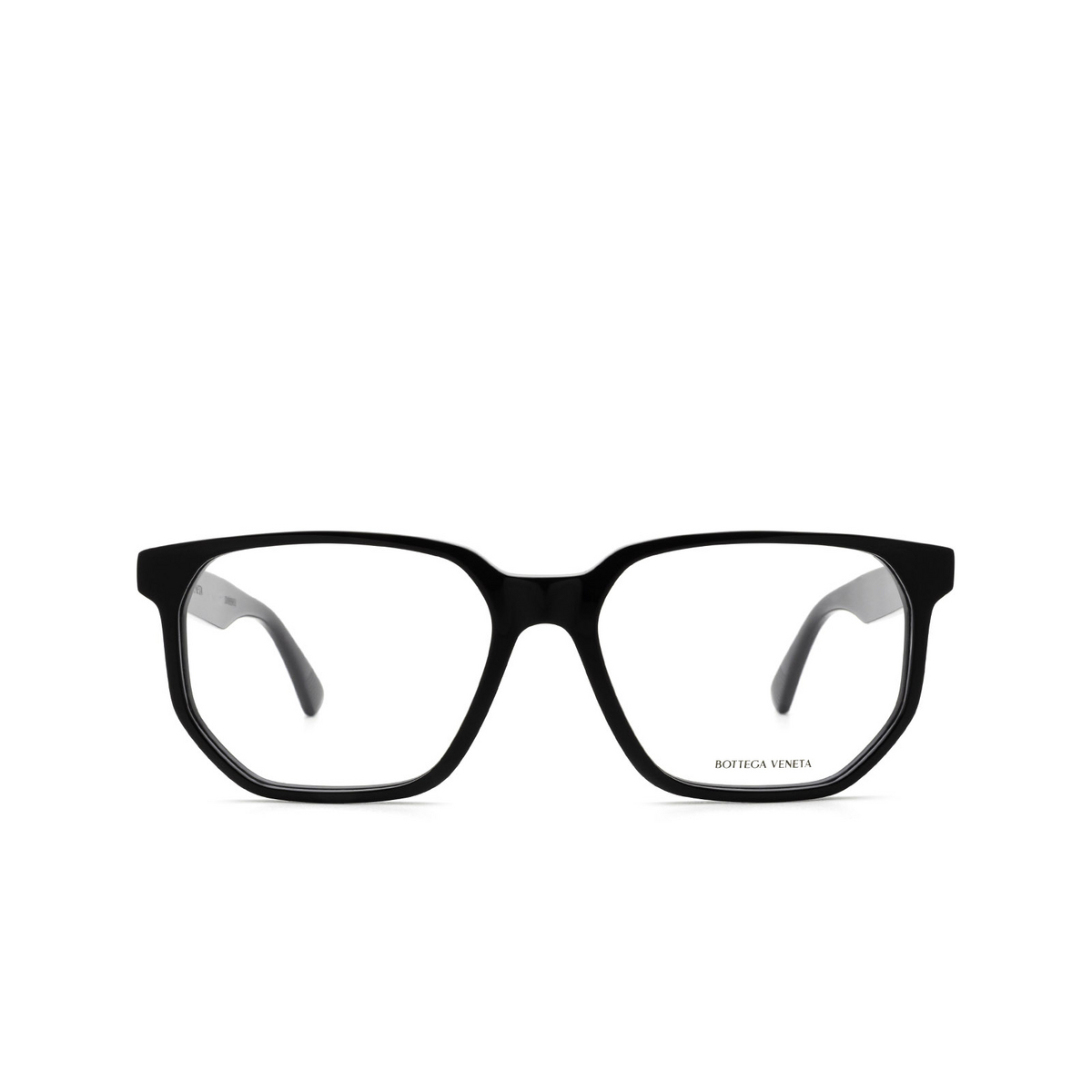 Bottega Veneta® Eyeglasses: BV1097O color Black 001 - front view.