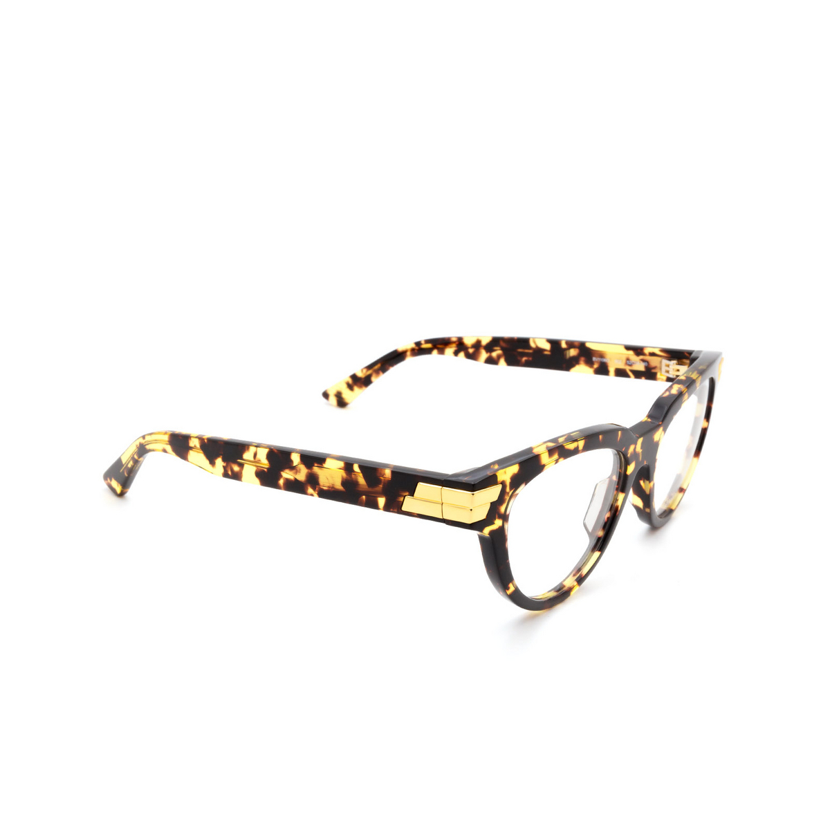 Occhiali da vista Bottega Veneta BV1106O 002 Havana - tre quarti