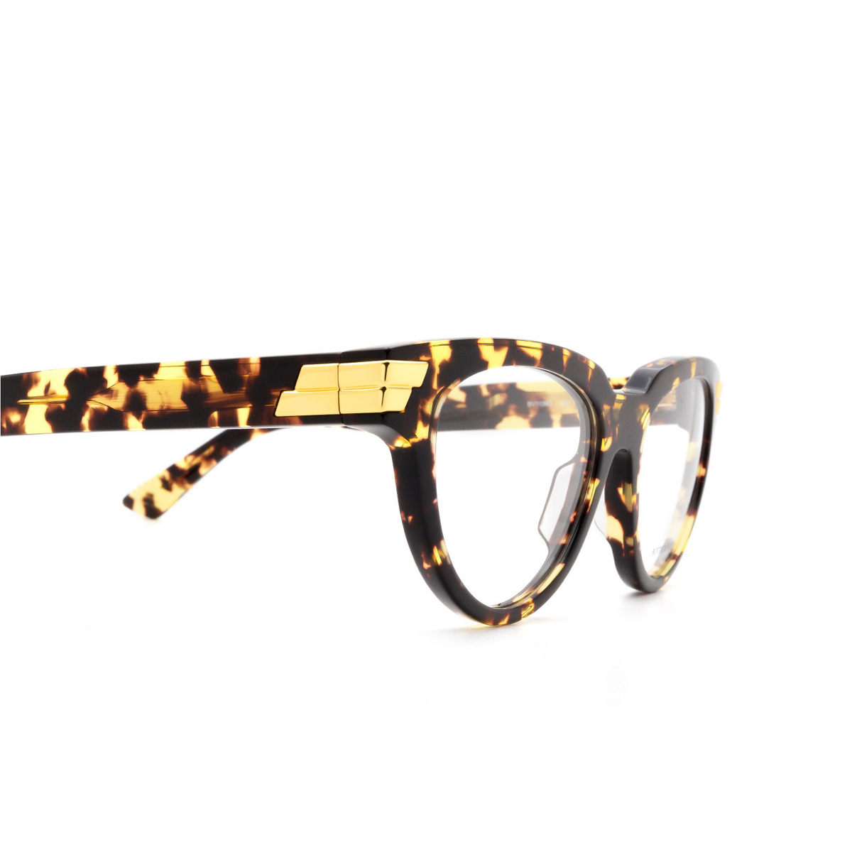 Bottega Veneta® Cat-eye Eyeglasses: BV1106O color Havana 002 - 3/3.