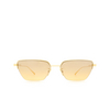 Bottega Veneta BV1107S Sunglasses 002 gold - product thumbnail 1/4