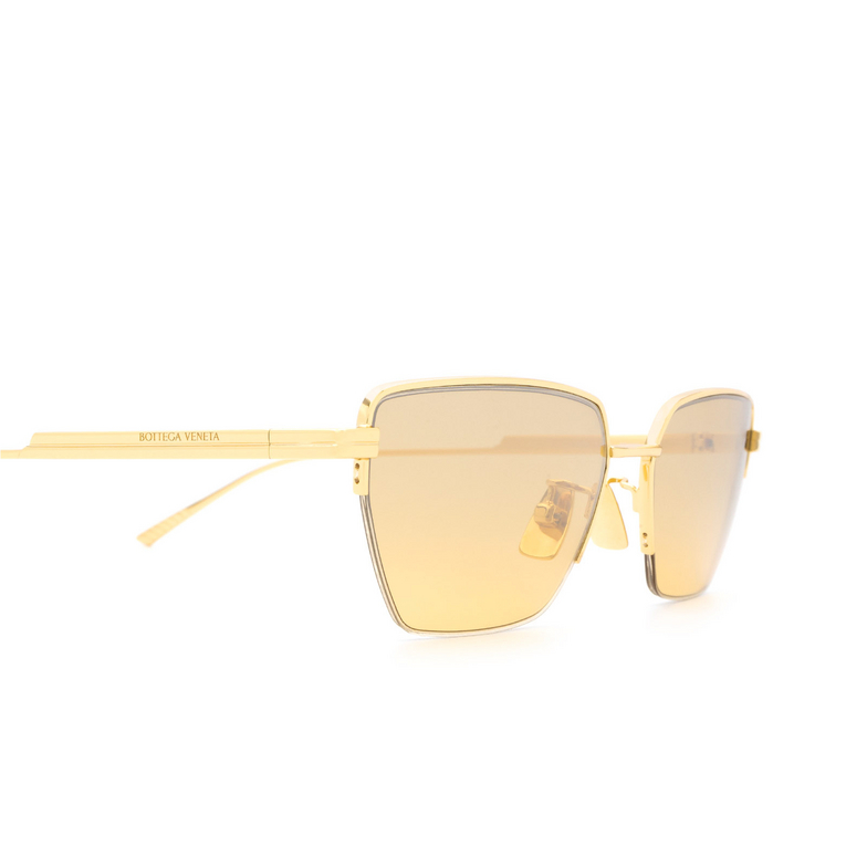 Bottega Veneta BV1107S Sunglasses 002 gold - 3/4