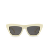 Gafas de sol Bottega Veneta BV1121S 003 ivory - Miniatura del producto 1/4