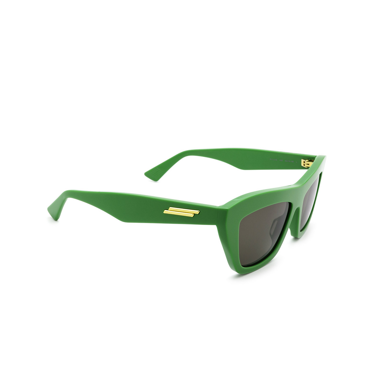 Bottega Veneta BV1121S Sunglasses 005 Green - three-quarters view
