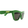 Bottega Veneta BV1121S Sunglasses 005 green - product thumbnail 3/5