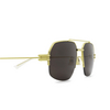 Bottega Veneta BV1127S Sunglasses 002 gold - product thumbnail 3/5