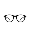 Bottega Veneta® Round Eyeglasses: BV1130O color Black 001 - product thumbnail 1/4.