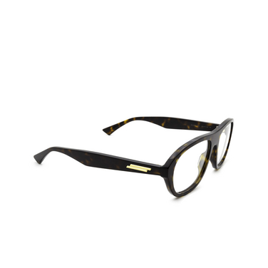 Occhiali da vista Bottega Veneta BV1131O 002 havana - tre quarti