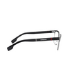 Burberry ALBA Eyeglasses 1008 brushed gunmetal - product thumbnail 3/4