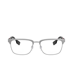 Burberry® Rectangle Eyeglasses: Alba BE1348 color Brushed Gunmetal 1008.