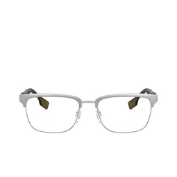 Burberry® Rectangle Eyeglasses: Alba BE1348 color Brushed Silver 1166.