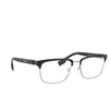 Burberry ALBA Eyeglasses 1306 silver / matte black - product thumbnail 2/4
