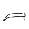 Burberry ALBA Eyeglasses 1306 silver / matte black - product thumbnail 3/4