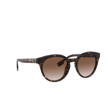 Burberry AMELIA Sunglasses 300213 dark havana - three-quarters view