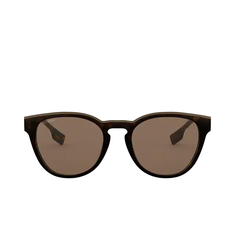 Burberry BARTLETT Sunglasses 385173 transparent grey on havana - 1/4