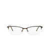 Burberry BE1278 Eyeglasses 1012 matte brown - product thumbnail 1/4