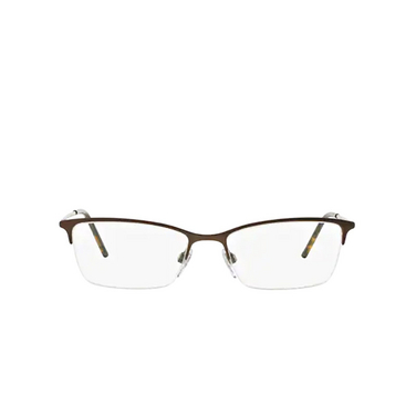 Burberry BE1278 Eyeglasses 1012 matte brown - front view