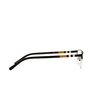 Burberry® Rectangle Eyeglasses: BE1282 color Black 1001 - product thumbnail 3/3.