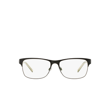 Burberry BE1289 Eyeglasses 1007 matte black - front view