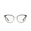 Burberry BE1324 Eyeglasses 1262 black / light gold - product thumbnail 1/4