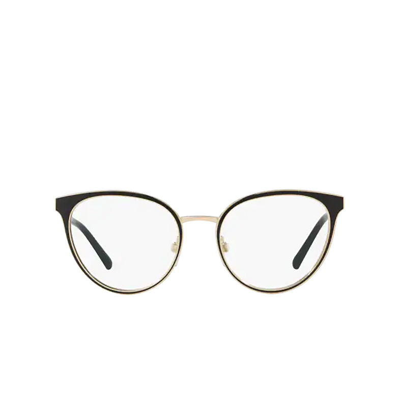 Burberry BE1324 Eyeglasses 1262 black / light gold - 1/4