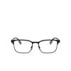 Burberry BE1332 Eyeglasses 1283 black rubber - product thumbnail 1/4