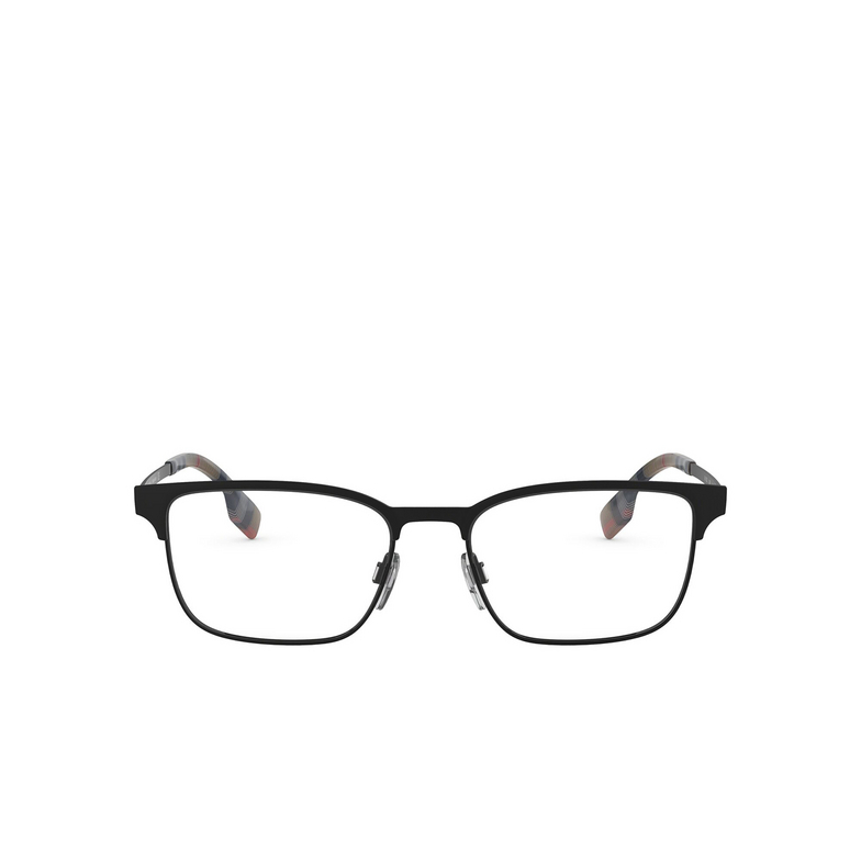Burberry BE1332 Eyeglasses 1283 black rubber - 1/4