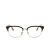 Burberry BE1334 Eyeglasses 1109 pale gold / black - product thumbnail 1/4